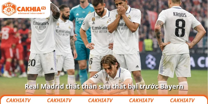 Đêm Guler tỏa sáng, Real Madrid tự viết hồi kết 3 Real Madrid thất thần sau thất bại trước Bayern